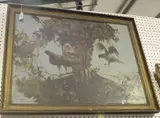 Tim Walton, A Think in the Garden, oil on board
