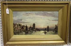 Duncan Fraser McLea, The Low Light, North Shields, 1868, oil on canvas