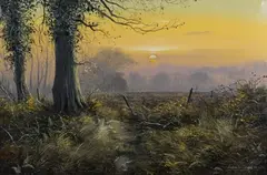 Andrew Dandridge, Dusk, oil on canvas