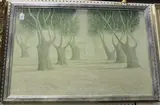Martin Bickley, Plane Trees at Aimargues, oil on canvas