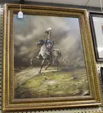 Peregrine Heathcote, 3rd Light Dragoons Officer, oil on canvas