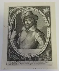 Crispijn van de Passe the Elder, Franciscus Ravaillart de Angouleme Henrici IIII Francorum Regis Parracida Sicarioru. Coryphae' (Half Length Portrait of François Ravaillac), engraving
