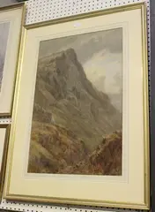 Colin Bent Philip, Horntree Cragg, watercolour