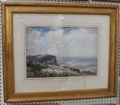 Thomas William Morley, Near Hastings, watercolour