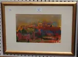 Gregory Alexander, View of the Parthenon, Greece, watercolour