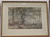 Arthur Henry Miles, Spring in Gwaelod-Y-Garth Woods, 1974, watercolour