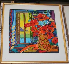 Simon Bull, Some Sweet Ocean, colour screenprint