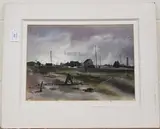 Thomas Alfred Liverton, Dungerness' (Dungeness), watercolour