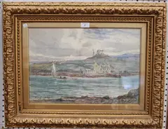 Alexander Ballingall, Manor House, Burra Voe, 1912, watercolour