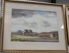 Frank Egginton, Near Grantown-on-Spey, Inverness-shire, watercolour