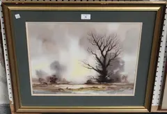 Leslie Cole, After the Storm, watercolour