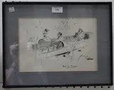 Lance Thackeray, Out of It, pen and ink
