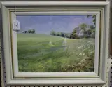 Falkner Carson, Uppark, South Harting, West Sussex, oil on board