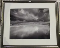 Bill Philip, Brancaster Beach, Norfolk, black and white photograph