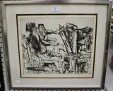 Oleg Kudryashov, Abstract, monochrome etching