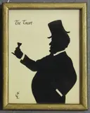 Cyril James Lawrence, The Toast, watercolour and ink