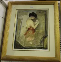 Janet Treby, Muse I' and 'Muse II', two colour prints, signed, titled and editioned 219/385 and 221/385 in pencil