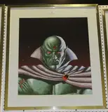 Terry Oakes, Ruler of All the Universe' (Science Fiction Character), gouache