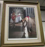 Douglas Hofmann, Red Sash, colour lithograph