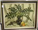 Daphne Jerrold, Still Life with Berberis, oil on canvas