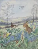Molly Brett, Have you heard the Cuckoo?, watercolour
