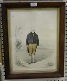 William Seville, H.C. in his 78th Year, 1847, watercolour with pencil