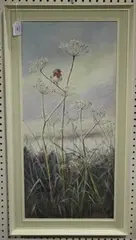 Muriel England, Frosty Morning, oil on canvas