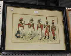 Richard Simkin, 2nd Royal Tyrone Regiment, 1810, watercolour