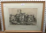 John Berney Ladbrooke, Rickenhall, Suffolk, pencil and chalk