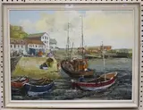 B. Claughton, Scarborough, oil on board