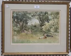 Robert W. Little, Cardoness, Galloway, watercolour