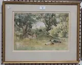 Robert W. Little, Cardoness, Galloway, watercolour