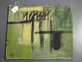 Myfanwy Kitchin, Stokesay, oil on canvas
