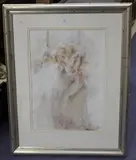 Janet Treby, The Dance, watercolour heightened with gouache over pencil