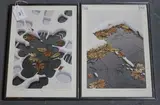 Terence Warren, Snow Study' and 'Snow Study II', a pair of colour screenprints, signed, titled and editioned in pencil