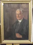 Haydn Reynolds Mackey, Portrait of a Gentleman, oil on canvas