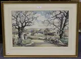 Emerson Groom, Near Uckfield, Sussex, watercolour