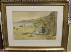 Norman Tayler, Returning Home, 1896, watercolour