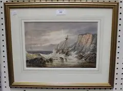 Edward A. Swan, After the Storm, watercolour
