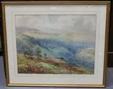 Henry B. Wimbush, Highland Landscape, watercolour