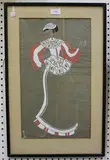 A. Elstob, Costume Design, 1935, gouache