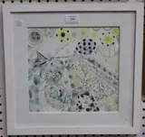 Colin Wilkin, Jelly Fish on the Floor, Lost from the Sea, watercolour
