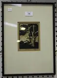 Geoffrey Lintott, September, woodcut