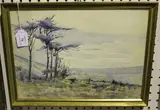 Clive Vernon Blakelock, Moorland View, early/mid-20th century watercolour