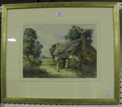 Thomas NoÙlsmith, Wennington, Essex, watercolour