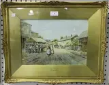 G. Goodall, La Guize, watercolour