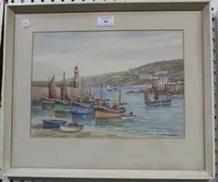 W. Sands, St Ives, watercolour