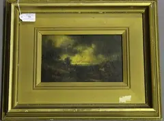 A. Cox, Homeward Bound, oil on panel