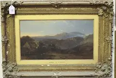 Henry Bright, Sunrise, oil on canvas