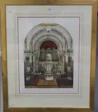 Andrew Ingamells, West London Synagogue, Upper Berkeley Street ..., hand-coloured etching